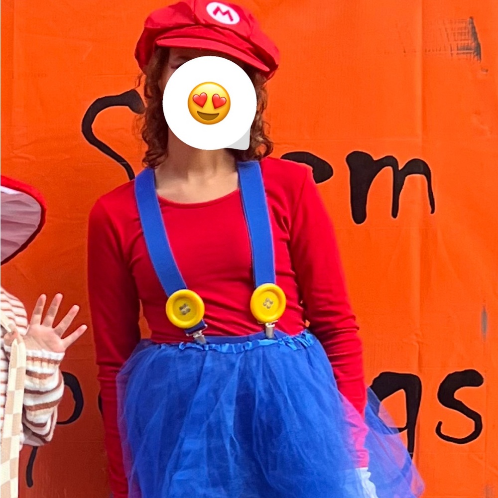 Girls Mario costume